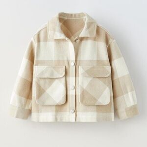 Zara Plaid Overshirt